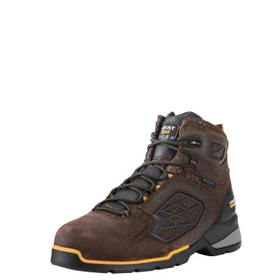 Ariat Rebar Flex 6" Çikolata Kahverengi Iş Ayakkabıları Erkek (40816-970)